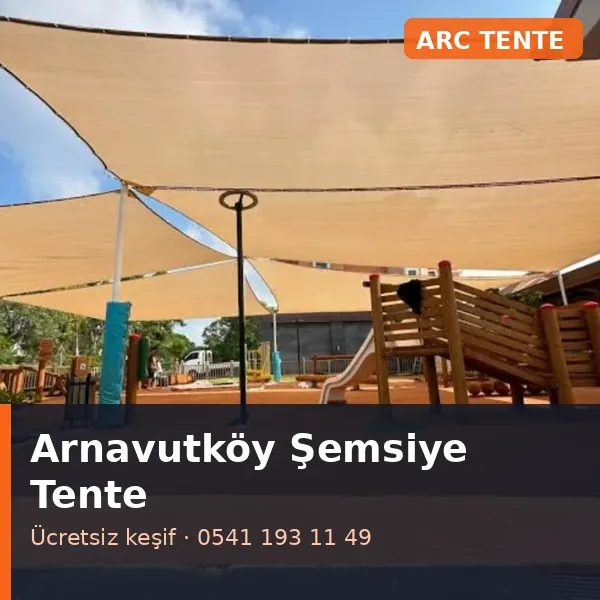 Arnavutköy şemsiye tente - ARC Tente