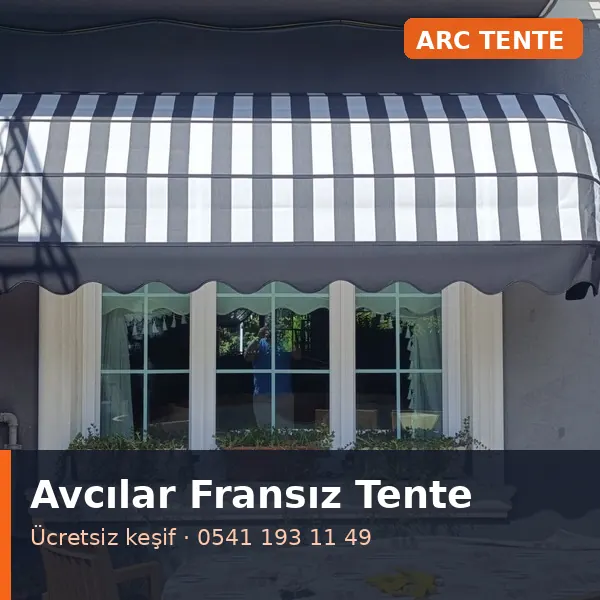 Avcılar fransız tente - ARC Tente