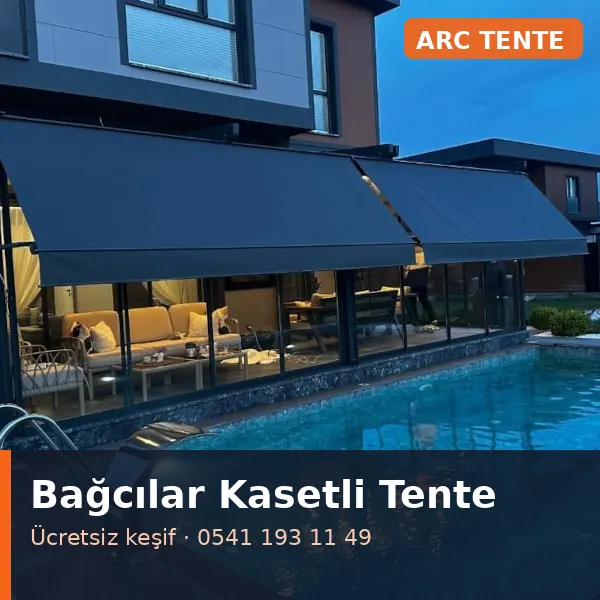 Bağcılar kasetli tente - ARC Tente