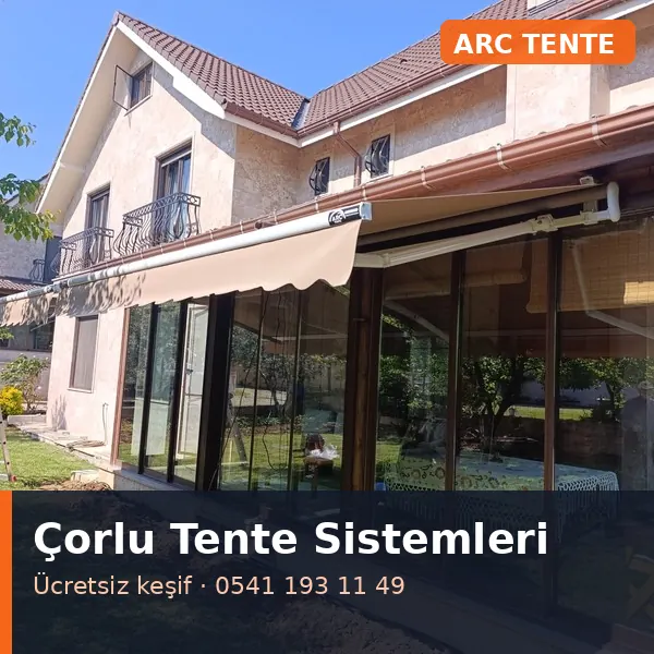 Çorlu tente sistemleri - ARC Tente