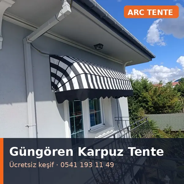 Güngören karpuz tente - ARC Tente