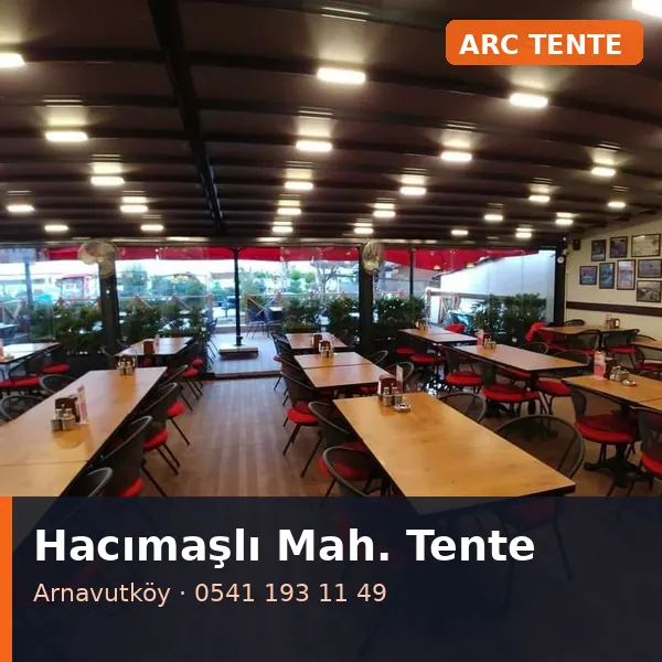 Hacımaşlı Mahallesi (Arnavutköy) pergola tente - ARC Tente
