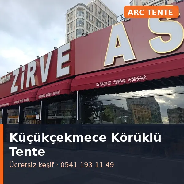 Küçükçekmece körüklü tente - ARC Tente
