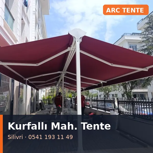 Kurfallı Mahallesi (Silivri) şemsiye tente - ARC Tente