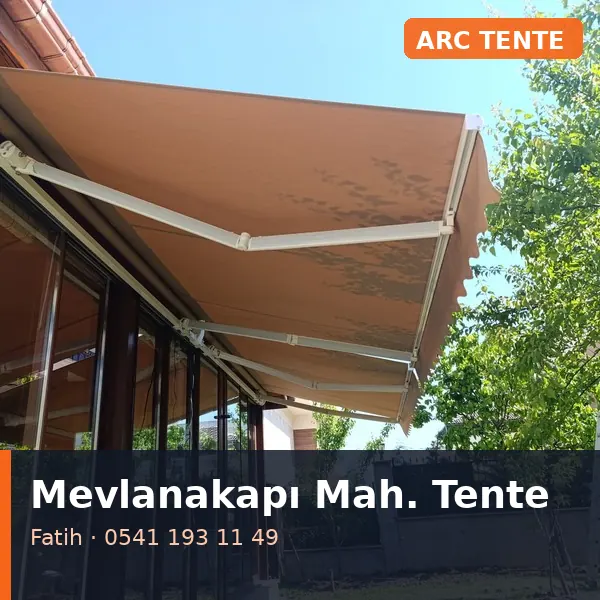 Mevlanakapı Mahallesi (Fatih) tente tamiri - ARC Tente