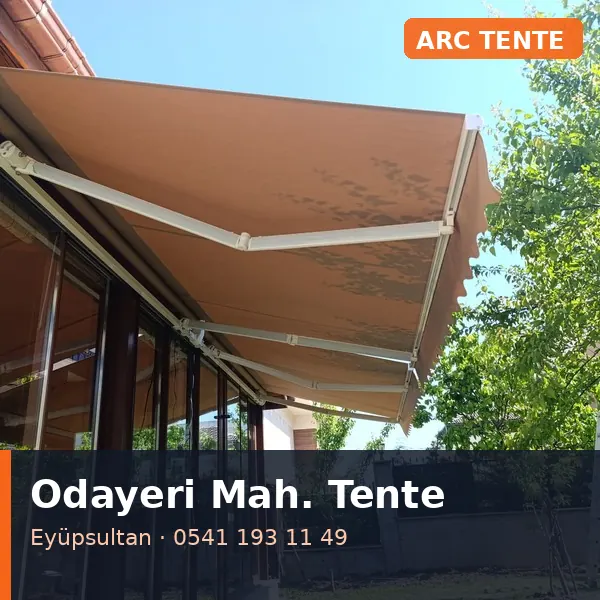 Odayeri Mahallesi (Eyüpsultan) tente tamiri - ARC Tente