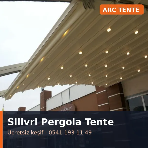 Silivri pergola tente - ARC Tente
