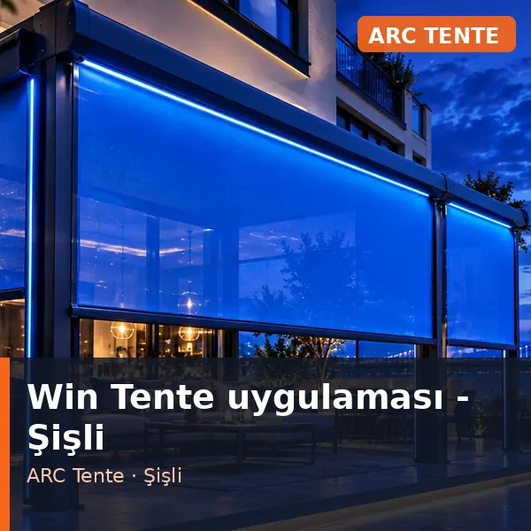 Win Tente uygulama örneği, Şişli bölgesi