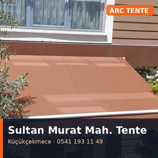 Sultan Murat Mahallesi (Küçükçekmece) tente tamiri - ARC Tente