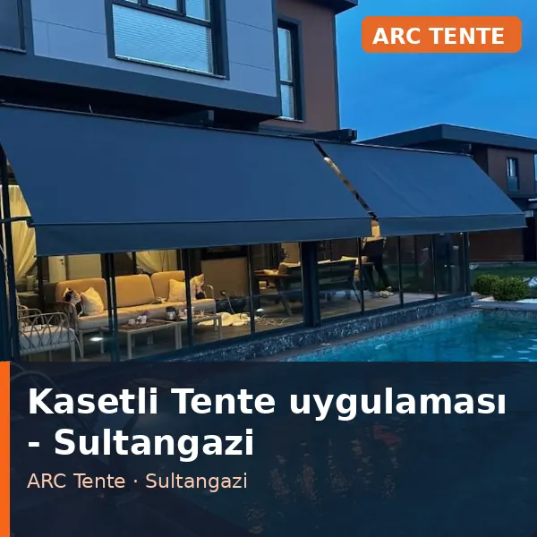 Kasetli Tente uygulama örneği, Sultangazi bölgesi