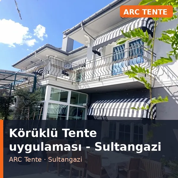 Körüklü Tente uygulama örneği, Sultangazi bölgesi