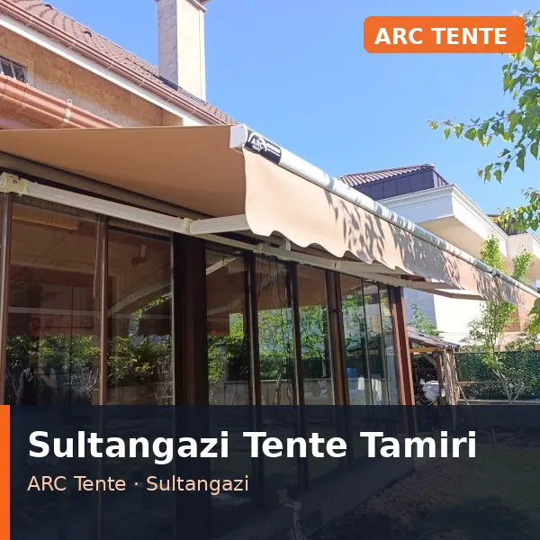Sultangazi tente tamiri uygulaması
