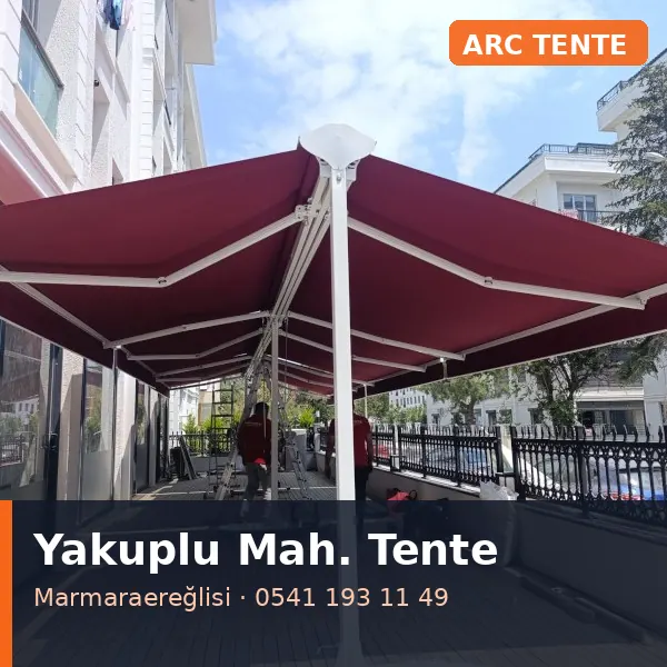 Yakuplu Mahallesi (Marmaraereğlisi) şemsiye tente - ARC Tente