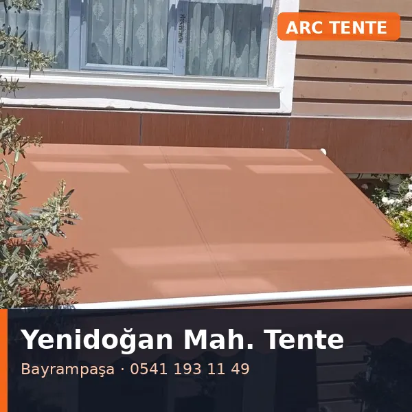 Yenidoğan Mahallesi (Bayrampaşa) tente tamiri - ARC Tente