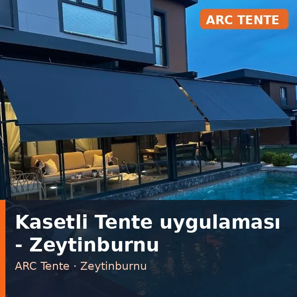 Kasetli Tente uygulama örneği, Zeytinburnu bölgesi