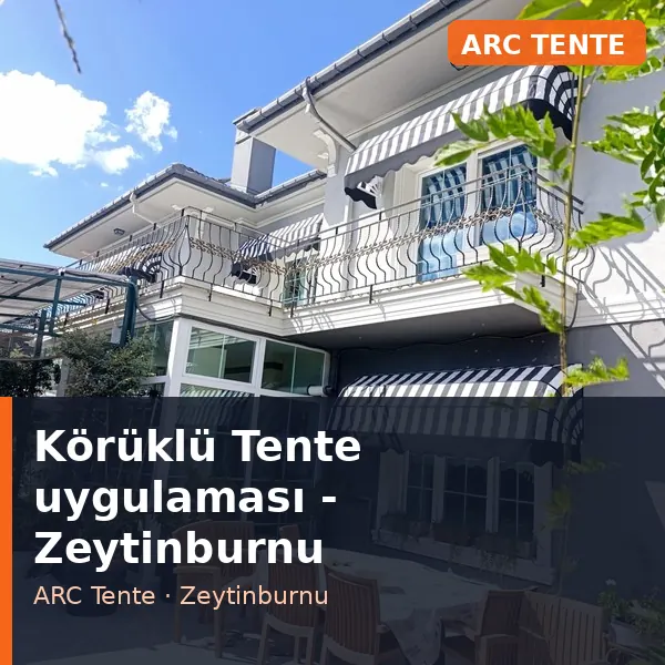 Körüklü Tente uygulama örneği, Zeytinburnu bölgesi