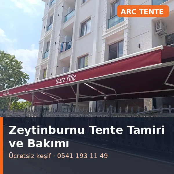 Zeytinburnu tente tamiri ve bakımı - ARC Tente