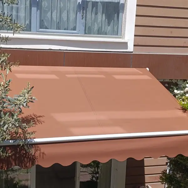 Pencere Üstü Mafsallı Tente Projesi