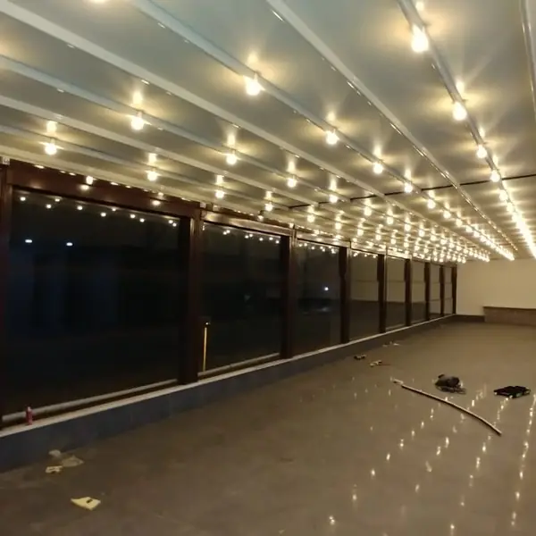 Restoran Pergola Sistemi Uygulaması