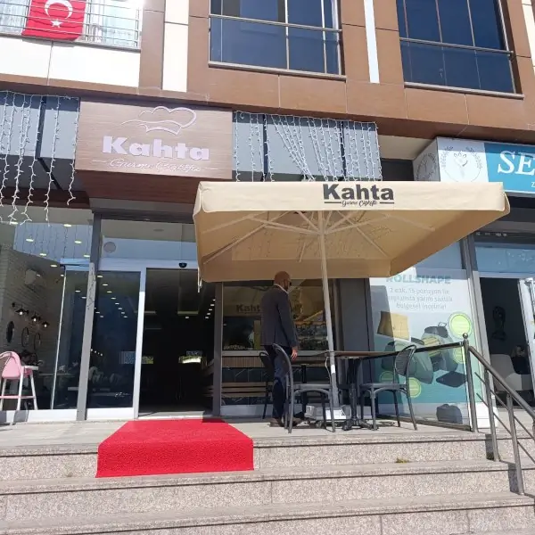 Kahta Gurme Cafe Şemsiye Tente Uygulaması