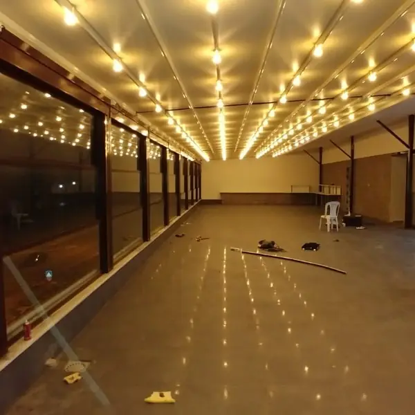 Işıklı Pergola Sistemi Uygulaması